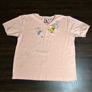 Vintage Disney Winnie the Pooh Embroidered Shirt size   L/ XL